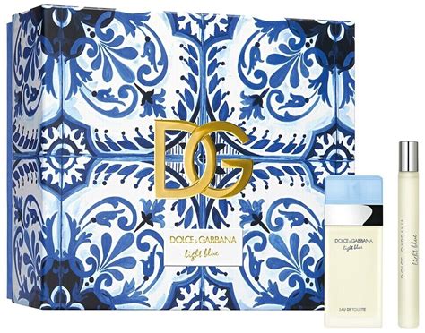 d&g light blue gift set